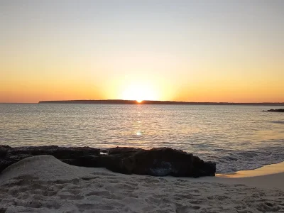 coucher de soleil formentera
